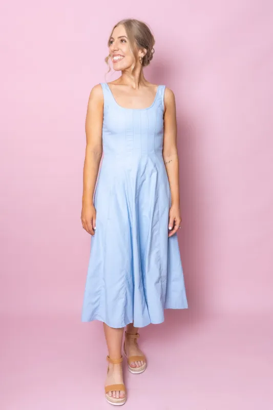 Indigo Dress in Light Blue sold by Always Alice