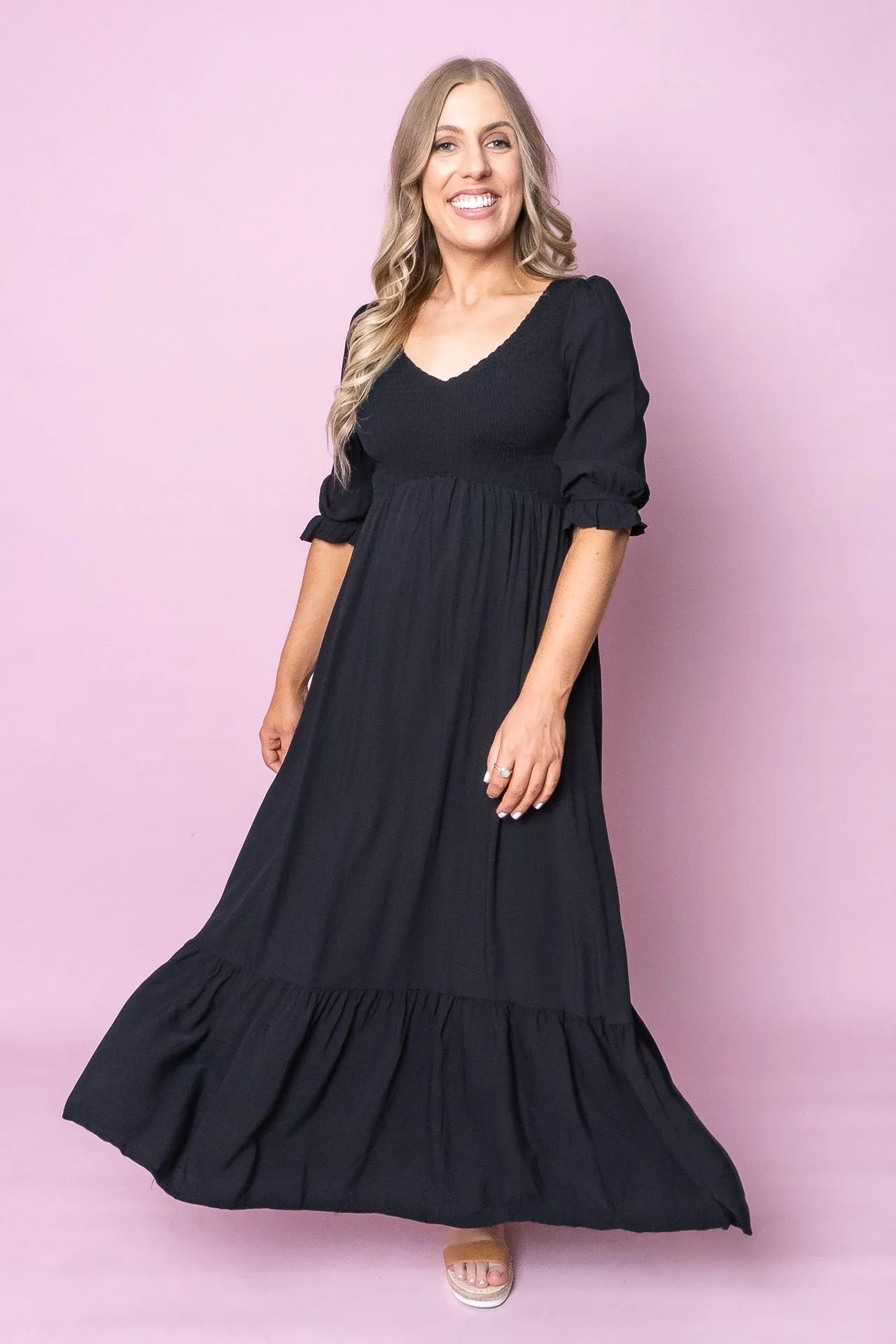 Rhianna Dress in Black - Final Sale sold by Always Alice product image thumbnail 3