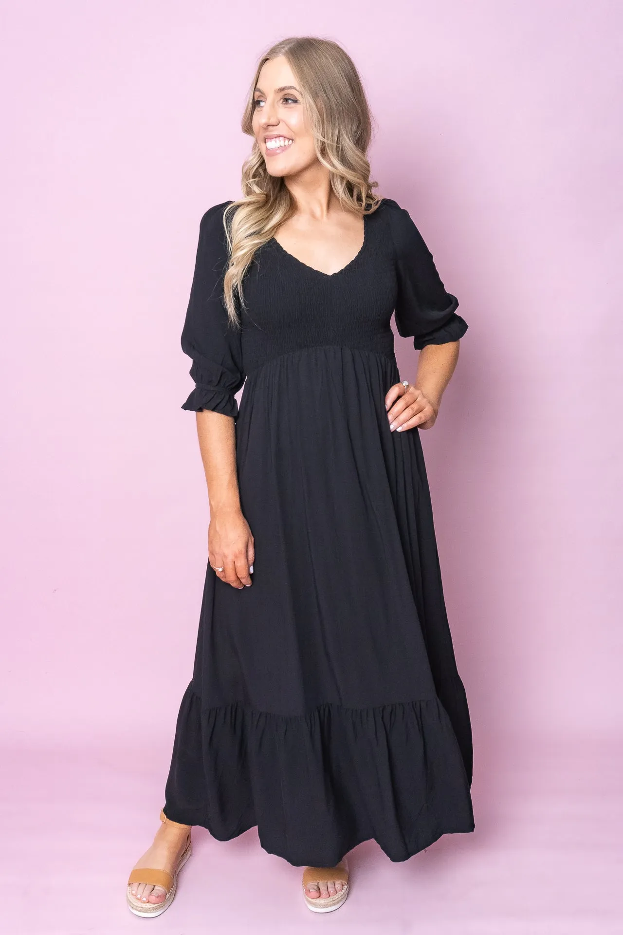 Rhianna Dress in Black - Final Sale sold by Always Alice