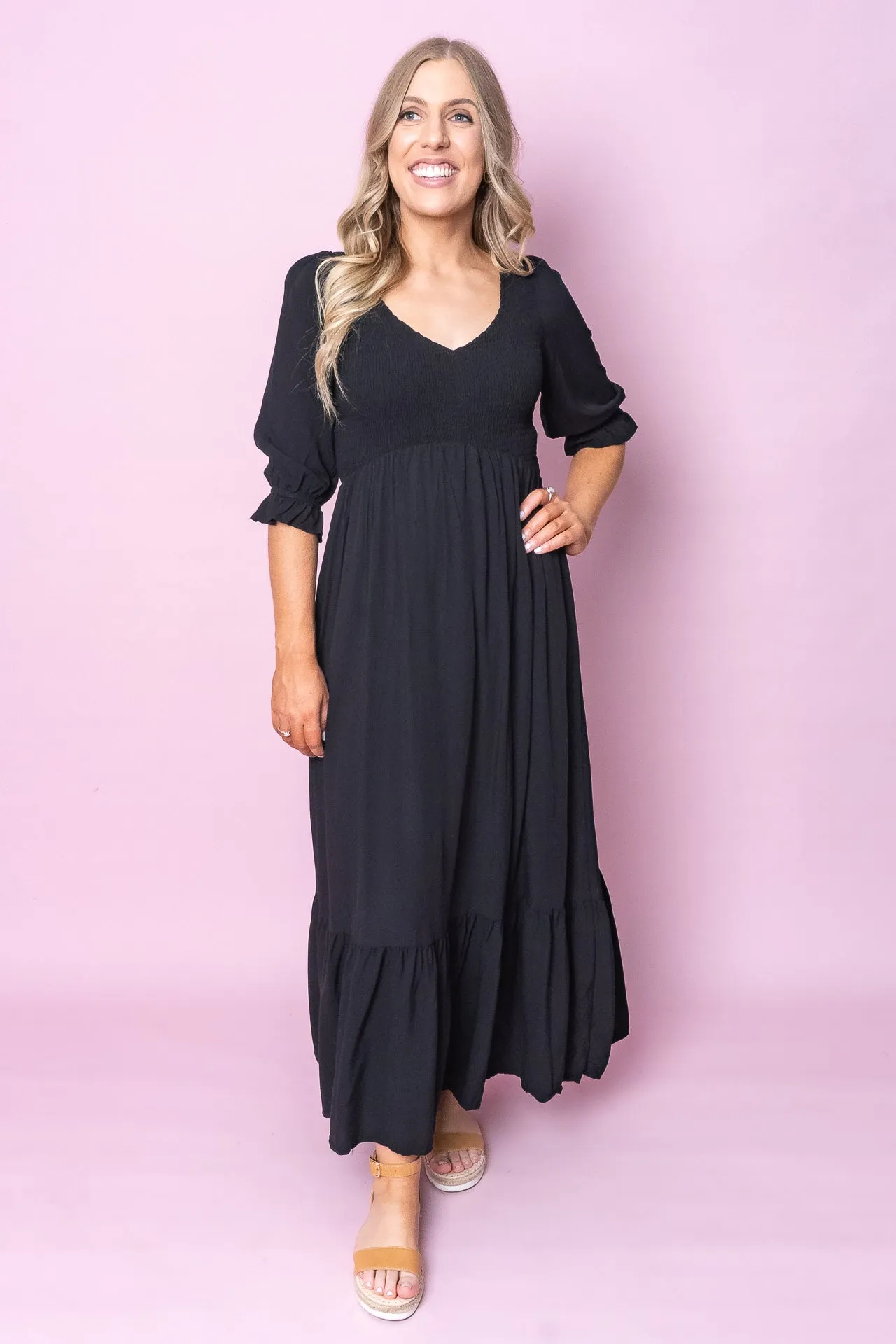 Rhianna Dress in Black - Final Sale sold by Always Alice product image thumbnail 2