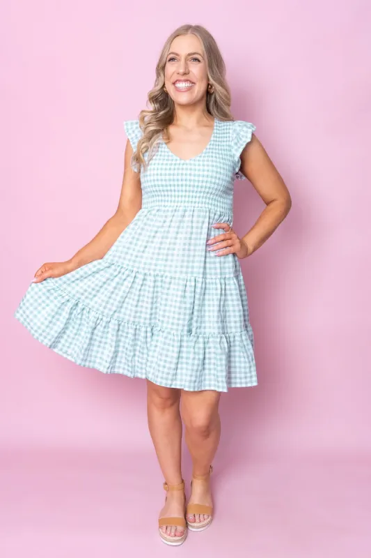 Elly Dress in Green sold by Always Alice