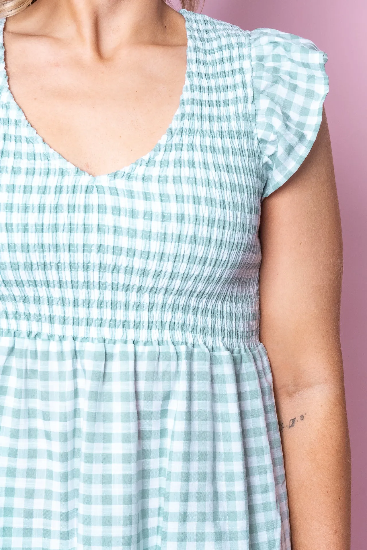 Elly Dress in Green sold by Always Alice product image thumbnail 5