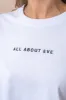AAE Washed Tee in White - All About Eve sold by Always Alice