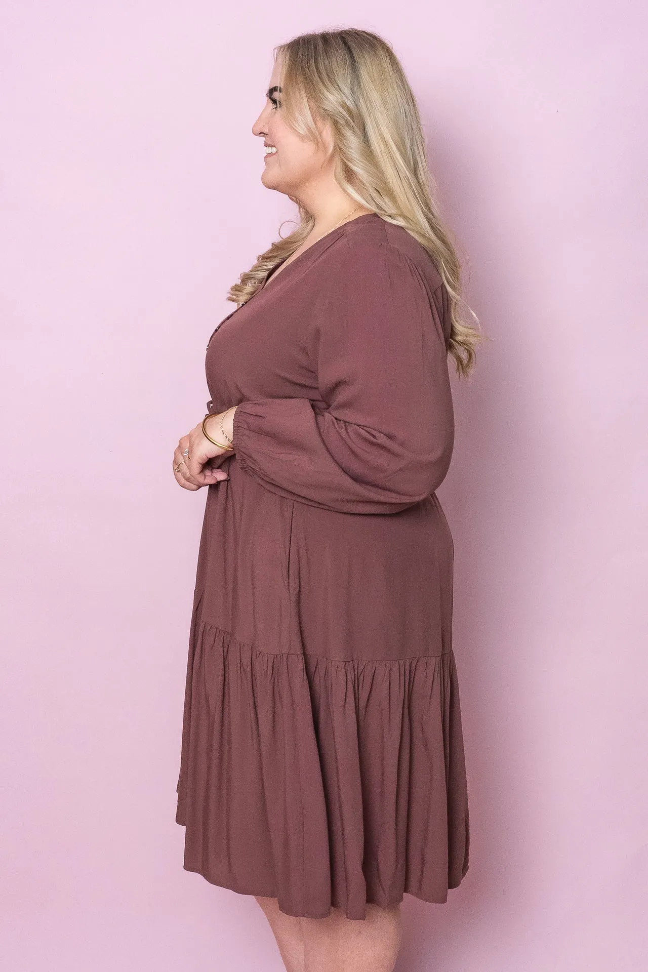 Dixie Dress in Chocolate - Final Sale sold by Always Alice product image thumbnail 3