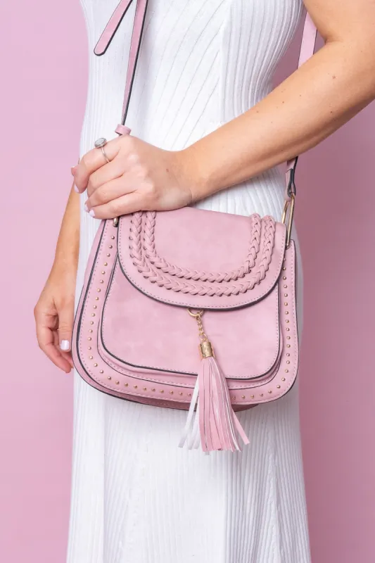 Cassandra Bag in Blush sold by Always Alice