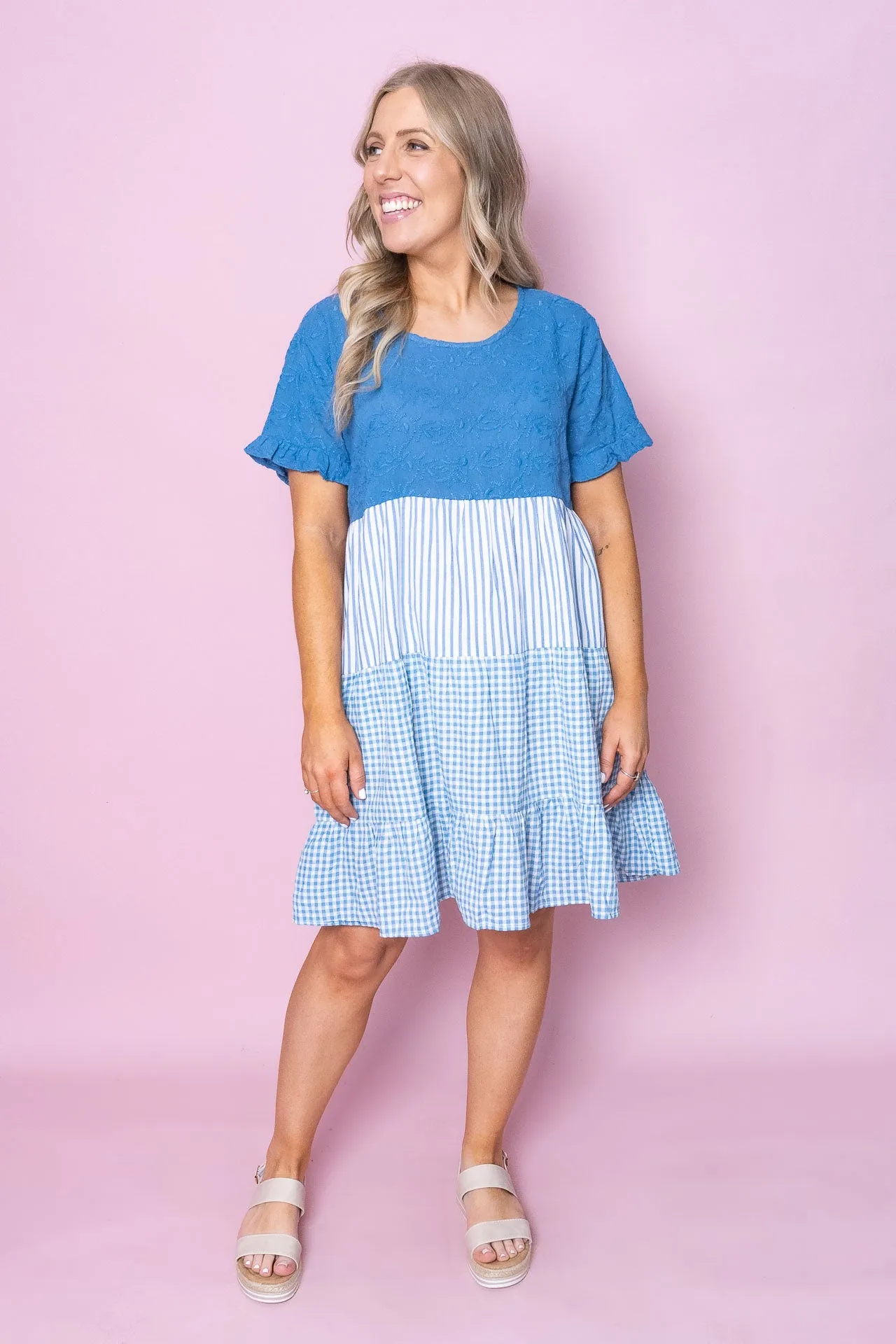 Zahava Dress in Blue sold by Always Alice product image thumbnail 2