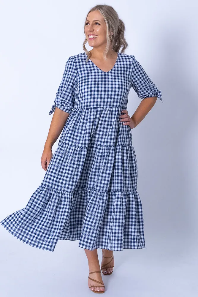 Romy Midi Dress in Blue sold by Always Alice product image thumbnail 2