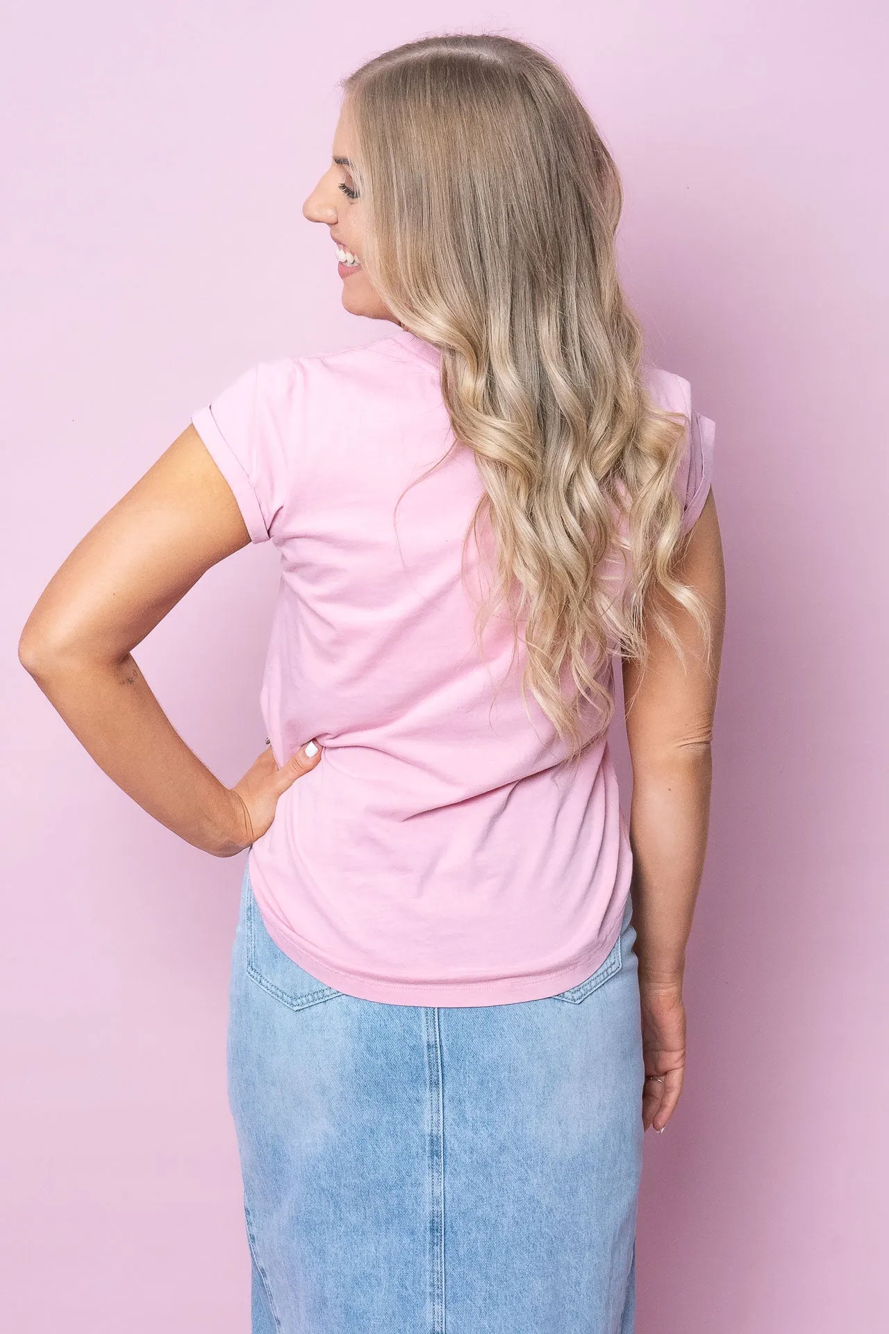 Signature Tee in Pink Nectar - Foxwood sold by Always Alice product image thumbnail 5