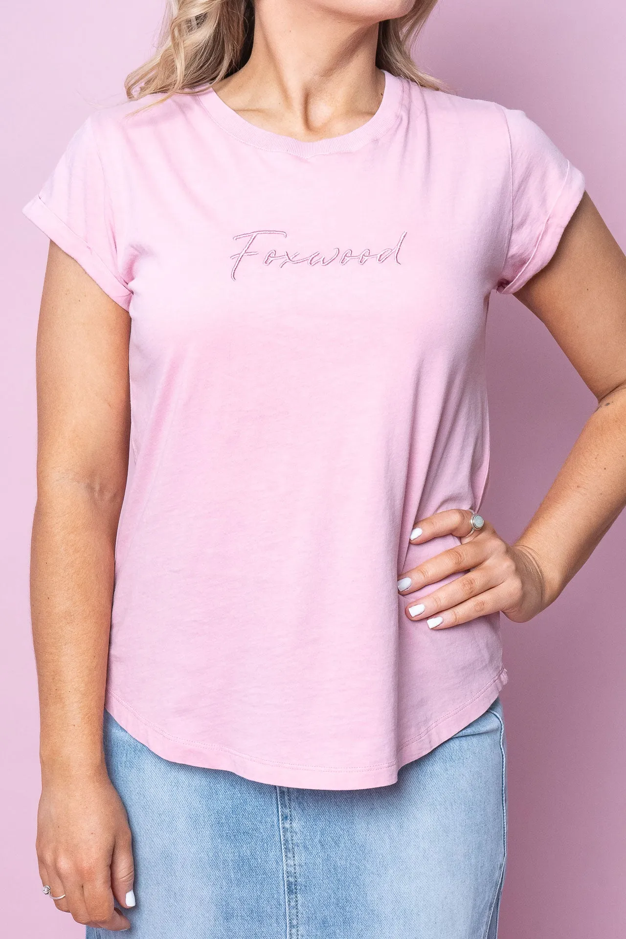 Signature Tee in Pink Nectar - Foxwood sold by Always Alice product image thumbnail 2