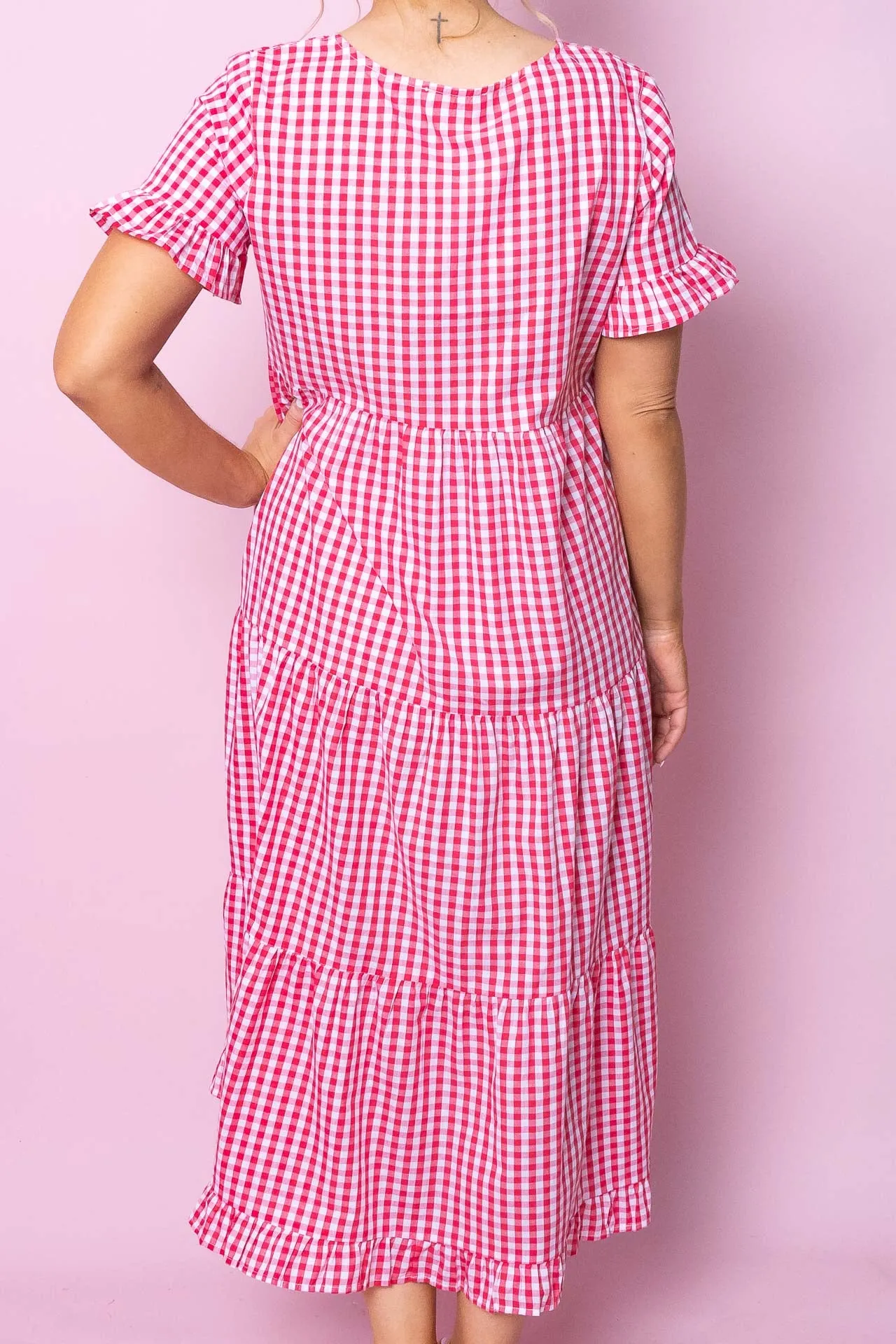 Dally Dress in Red - Final Sale sold by Always Alice product image thumbnail 4