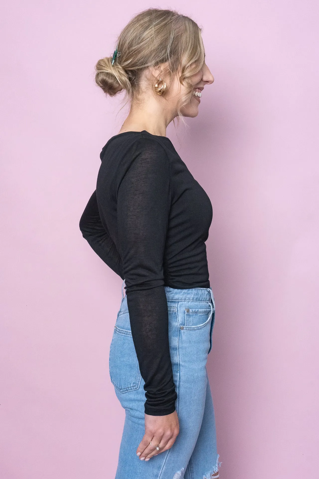 Erica Top in Black - Final Sale sold by Always Alice product image thumbnail 4