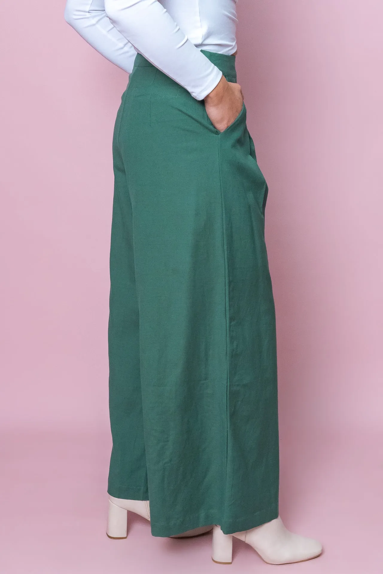 Cora Pants in Emerald - Final Sale sold by Always Alice product image thumbnail 4
