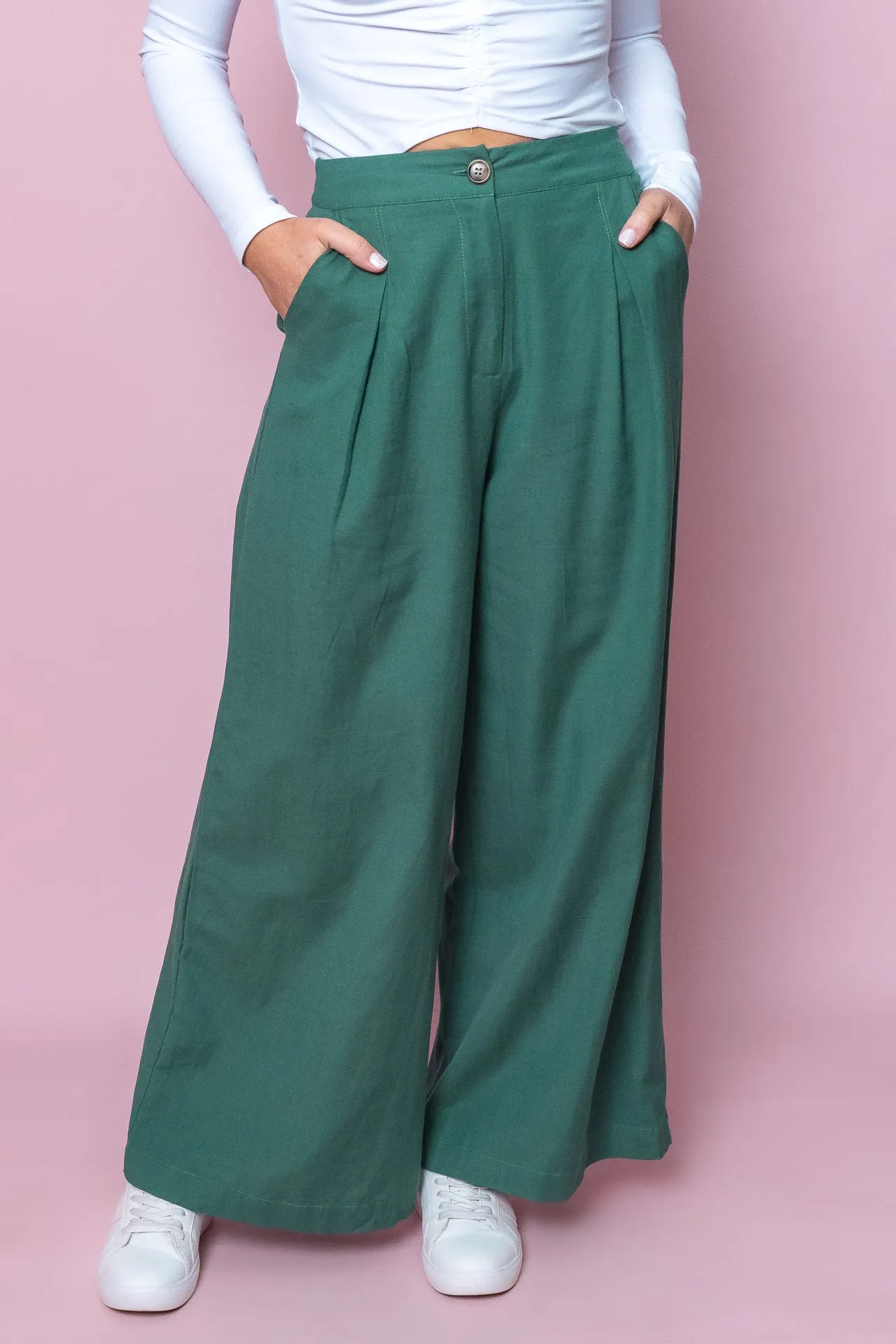 Cora Pants in Emerald - Final Sale sold by Always Alice product image thumbnail 3