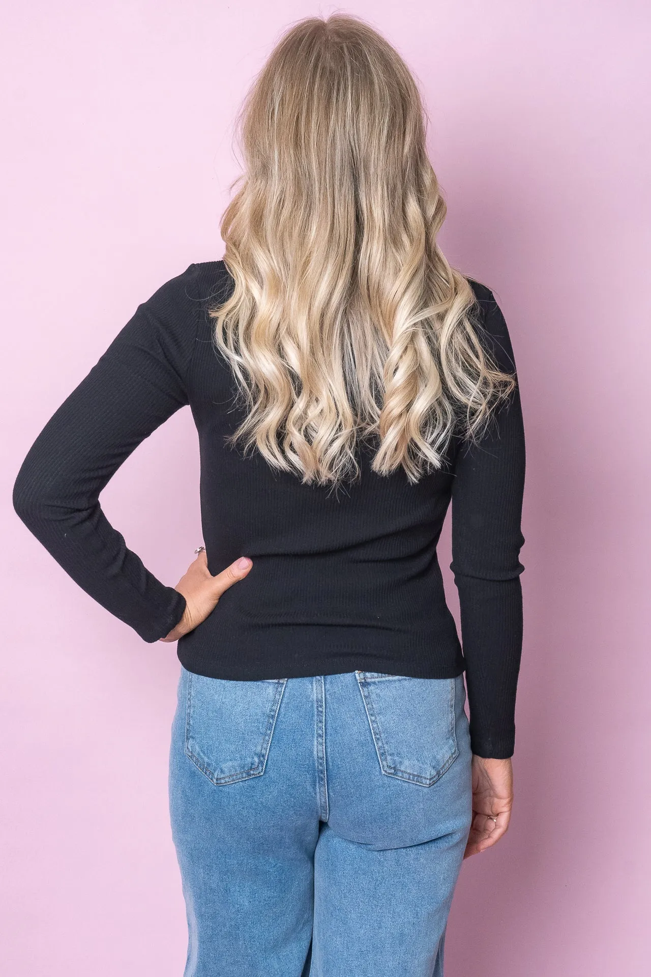 Hazel L/S Top in Black - Silent Theory sold by Always Alice product image thumbnail 5