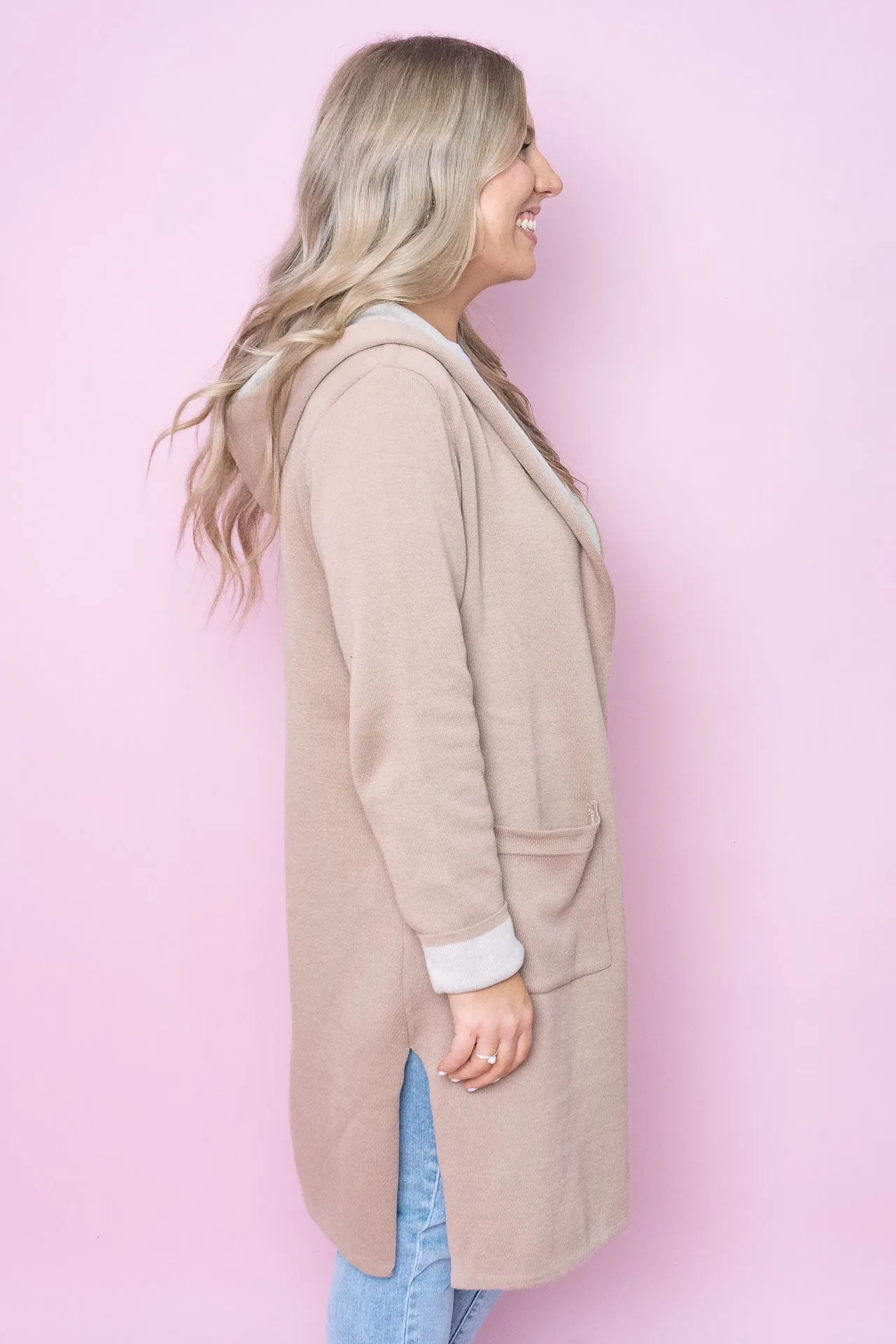 Phoebe Cardigan in Latte sold by Always Alice product image thumbnail 5