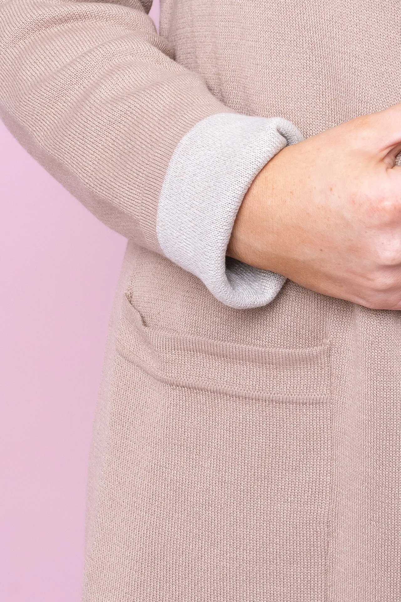 Phoebe Cardigan in Latte sold by Always Alice product image thumbnail 4