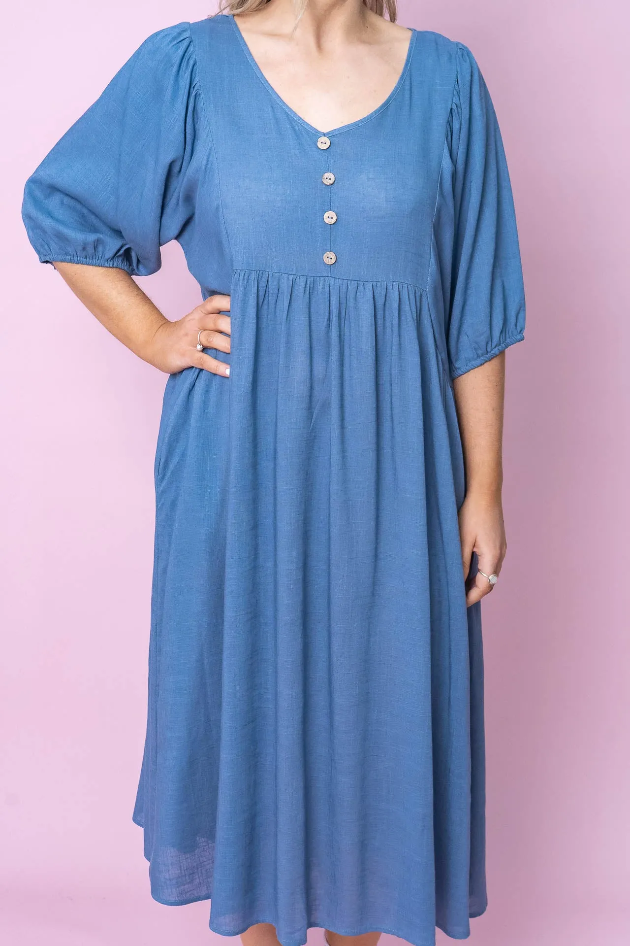 Emery Midi Dress in Slate sold by Always Alice product image thumbnail 4