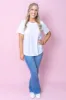 Foxwood Tee in White - Foxwood - Final Sale sold by Always Alice
