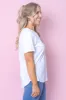 Foxwood Tee in White - Foxwood - Final Sale sold by Always Alice