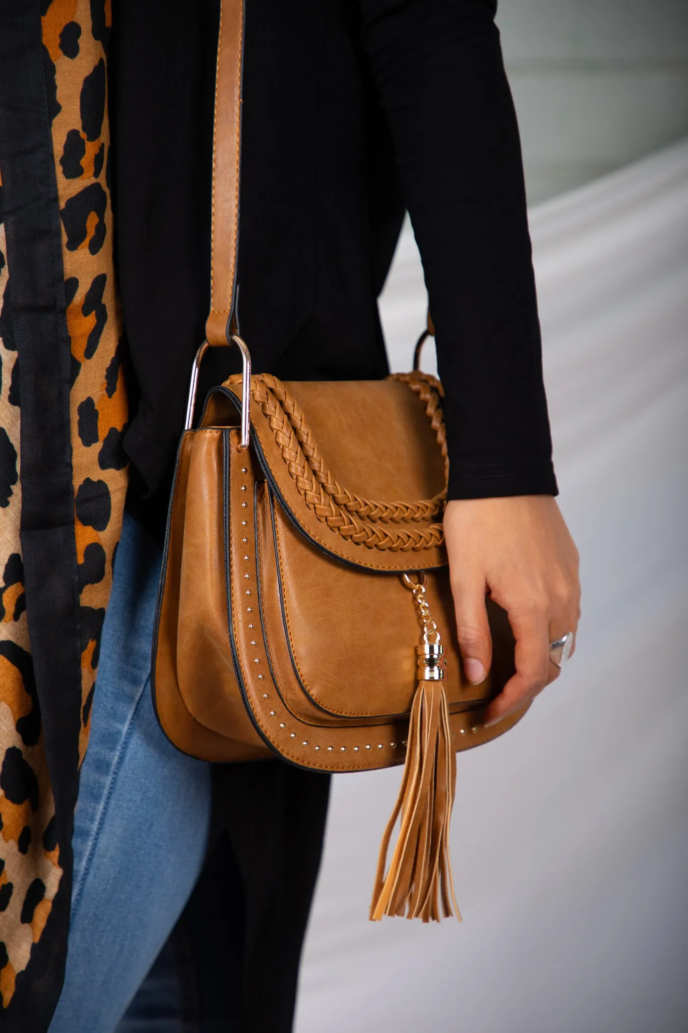 Cassandra Bag in Tan sold by Always Alice product image thumbnail 4