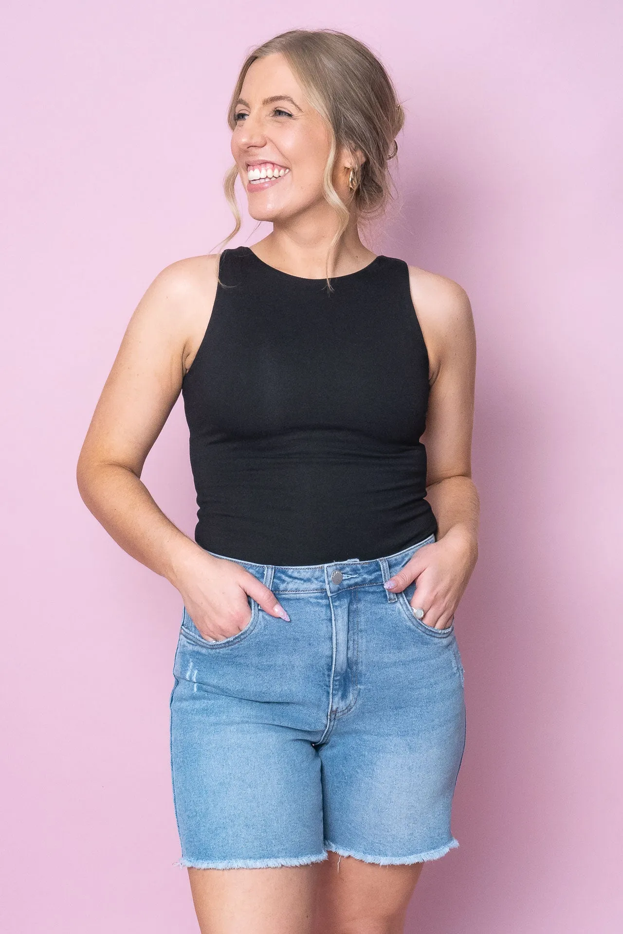 Nicola Top in Black sold by Always Alice