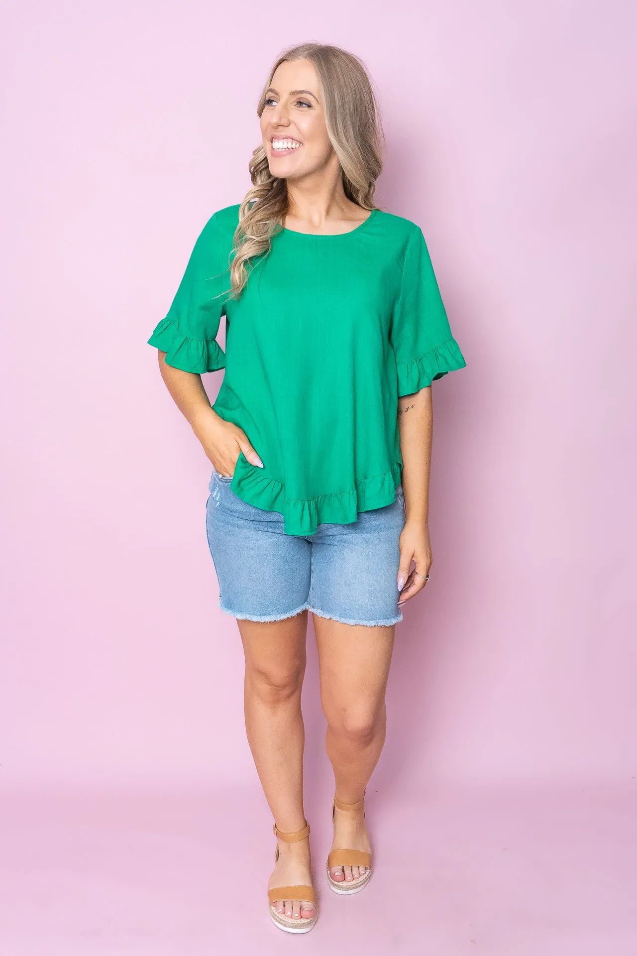 Bo Top in Emerald sold by Always Alice product image thumbnail 4