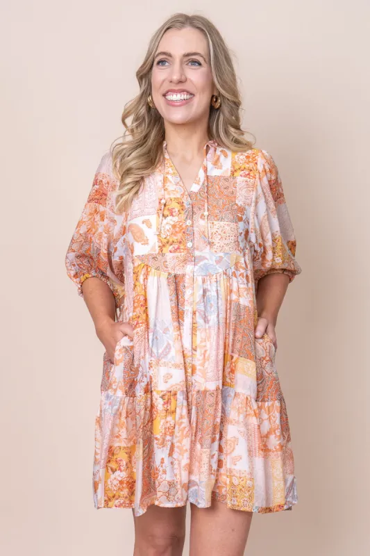 Darmi Dress in Rust - Final Sale sold by Always Alice