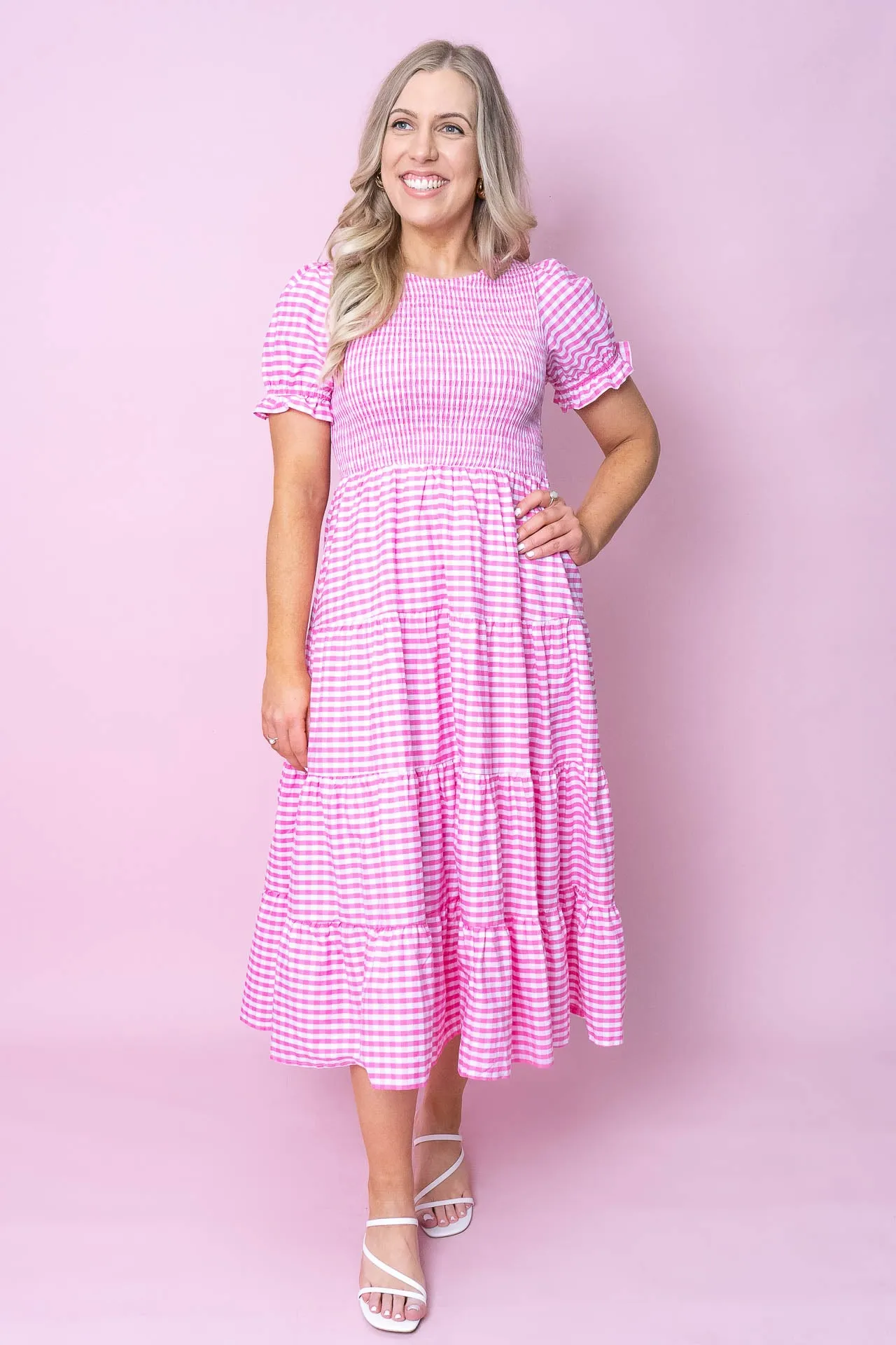 Margot Dress in Fuchsia sold by Always Alice product image thumbnail 2