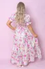 Sarina Dress in Pink Multi sold by Always Alice