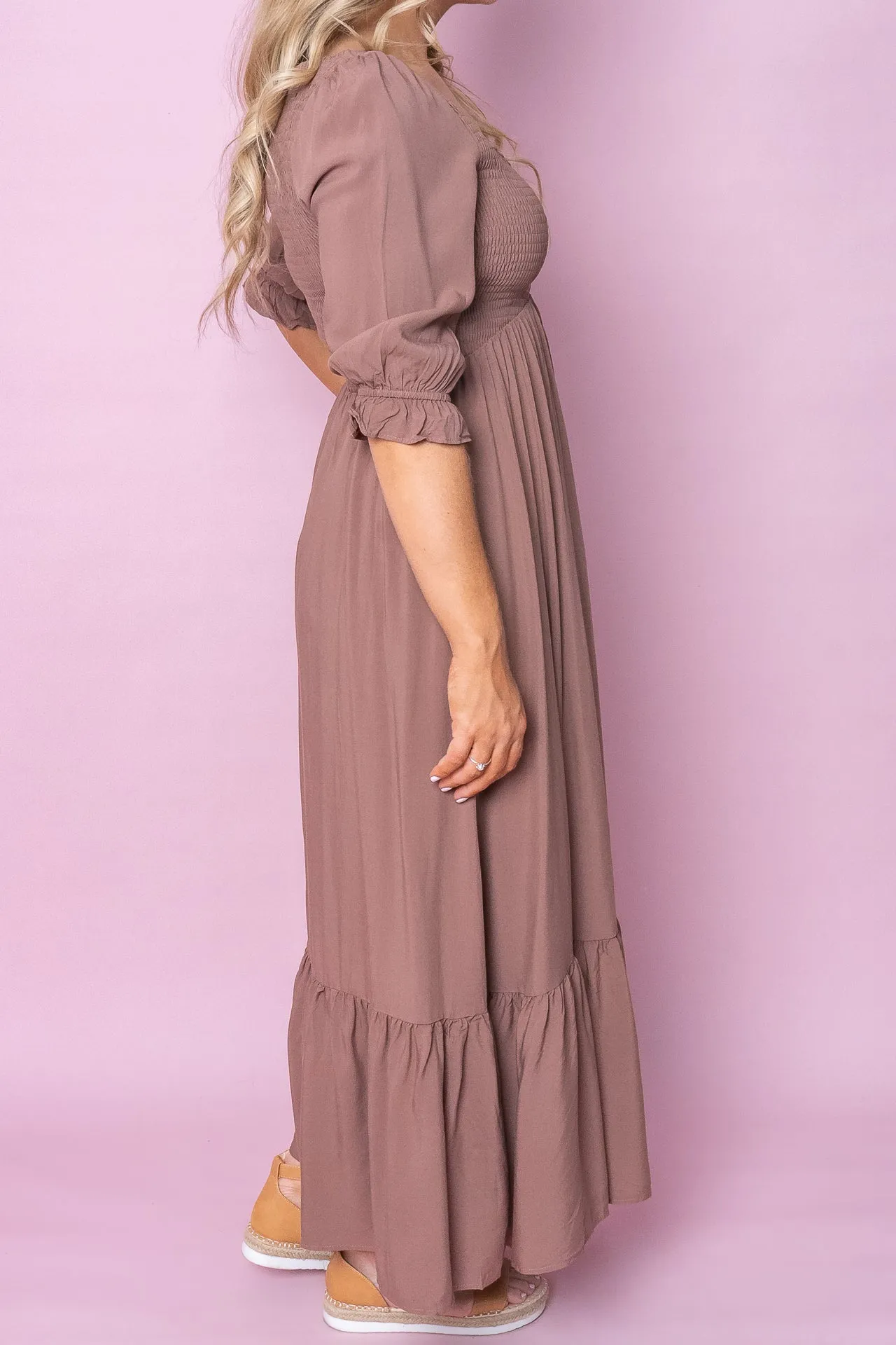 Rhianna Dress in Chocolate sold by Always Alice product image thumbnail 5