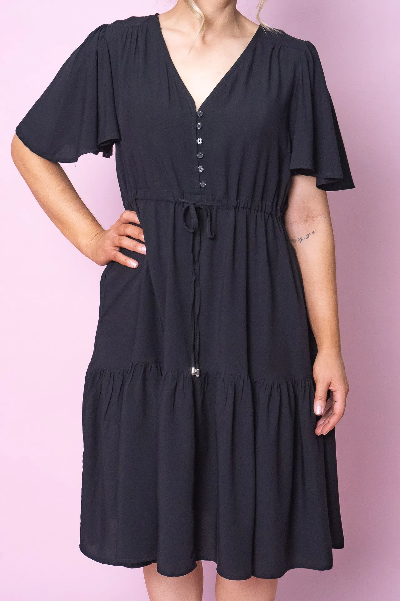 Adele Dress in Black sold by Always Alice product image thumbnail 4
