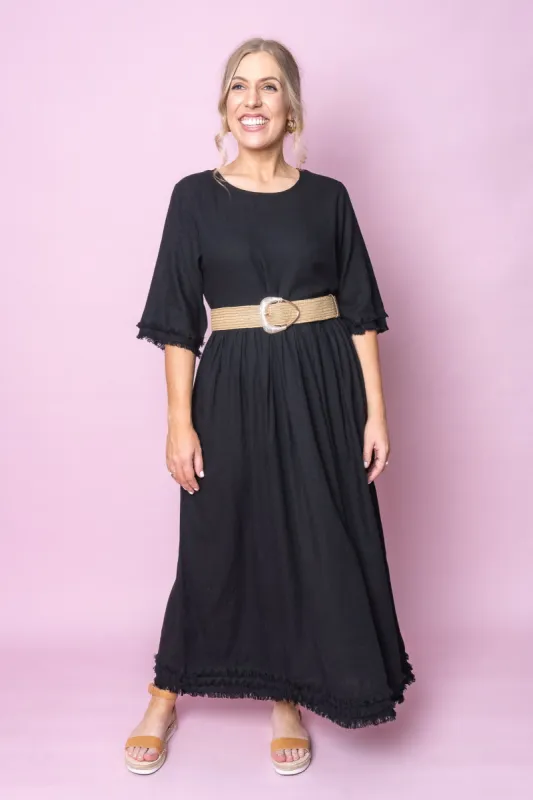 Anita Dress in Black sold by Always Alice