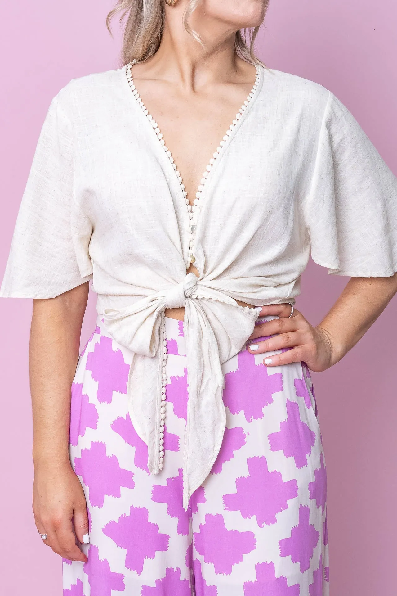 Maya Top in Sand - Final Sale sold by Always Alice product image thumbnail 3