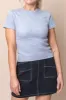 Bella Tee in Grey Marle - Silent Theory - Final Sale sold by Always Alice