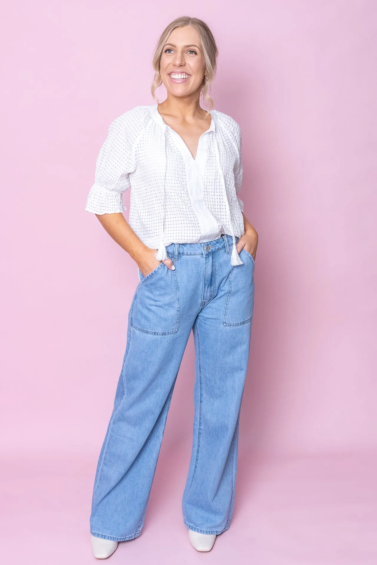 Dottie Top in White sold by Always Alice product image thumbnail 2