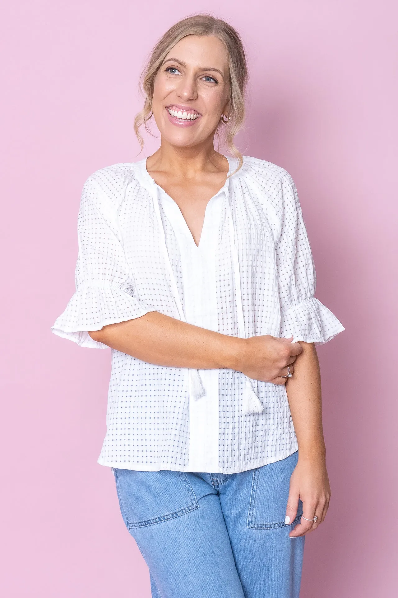 Dottie Top in White sold by Always Alice product image thumbnail 3