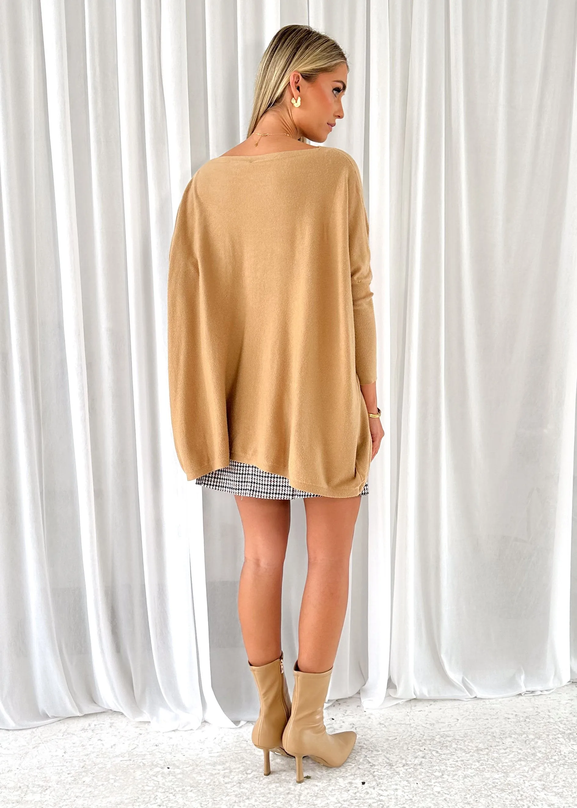 Ryden Knit Top - Camel sold by Gingham & Heels product image thumbnail 5