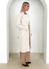 Lenniox Coat - Cream sold by Gingham & Heels