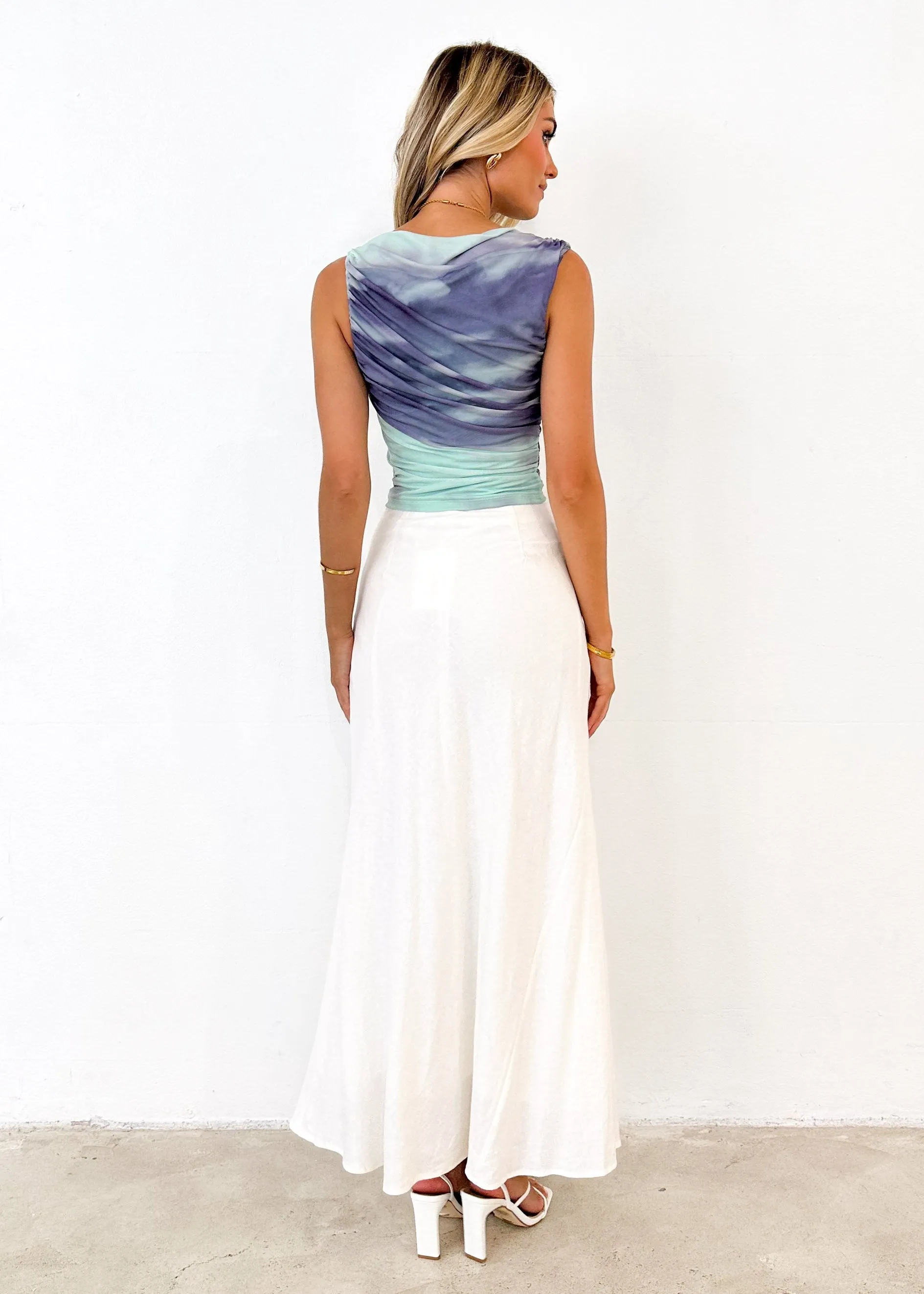 Jellora Mesh Top - Lilac Splash sold by Gingham & Heels product image thumbnail 5