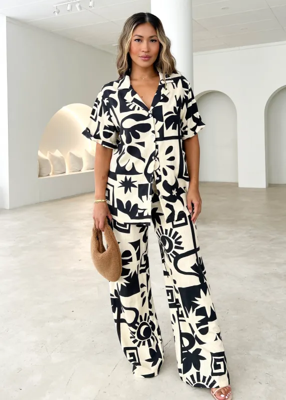 Briara Shirt - Ross sold by Gingham & Heels