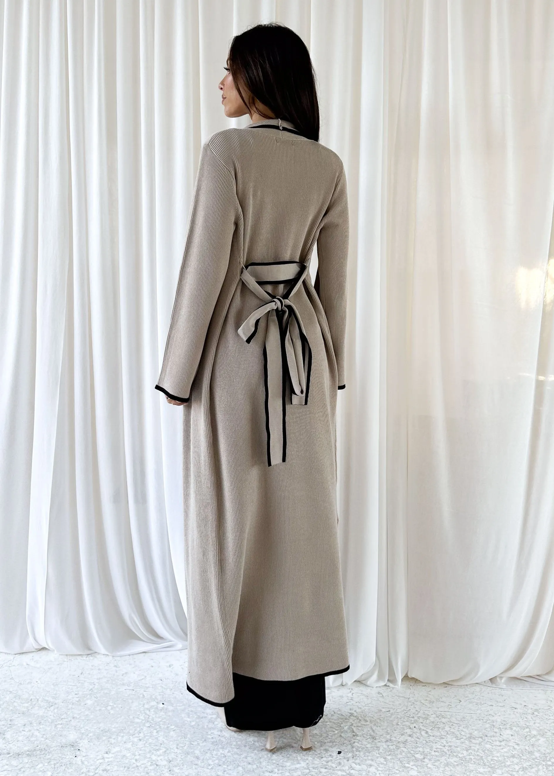 Darlo Cardigan - Beige sold by Gingham & Heels product image thumbnail 5