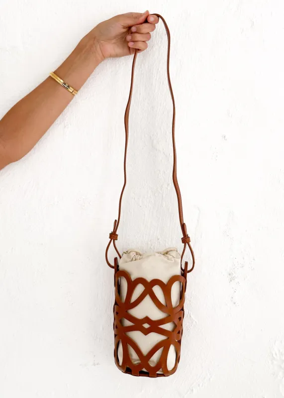 Ebony Crossbody Bag - Tan sold by Gingham & Heels