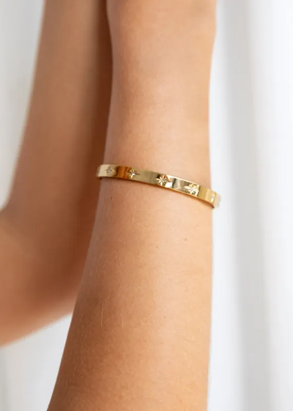 Madelaide Bracelet - Gold sold by Gingham & Heels