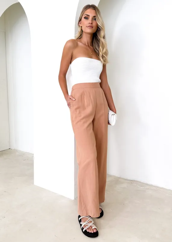 Margiela Pants - Cinnamon sold by Gingham & Heels