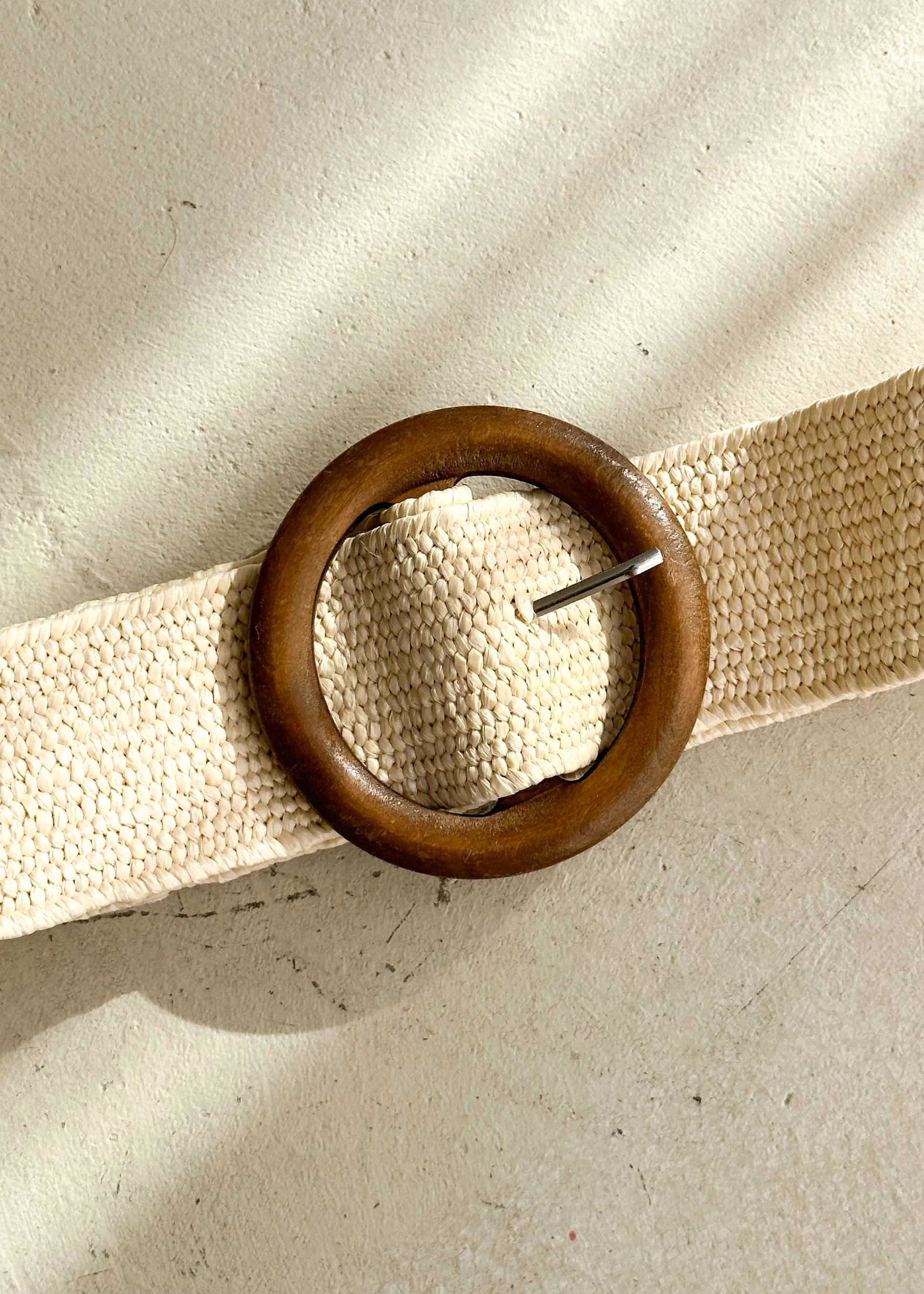 Taurus Belt - Cream sold by Gingham & Heels