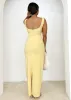 Cherry Maxi Dress - Lemon sold by Gingham & Heels