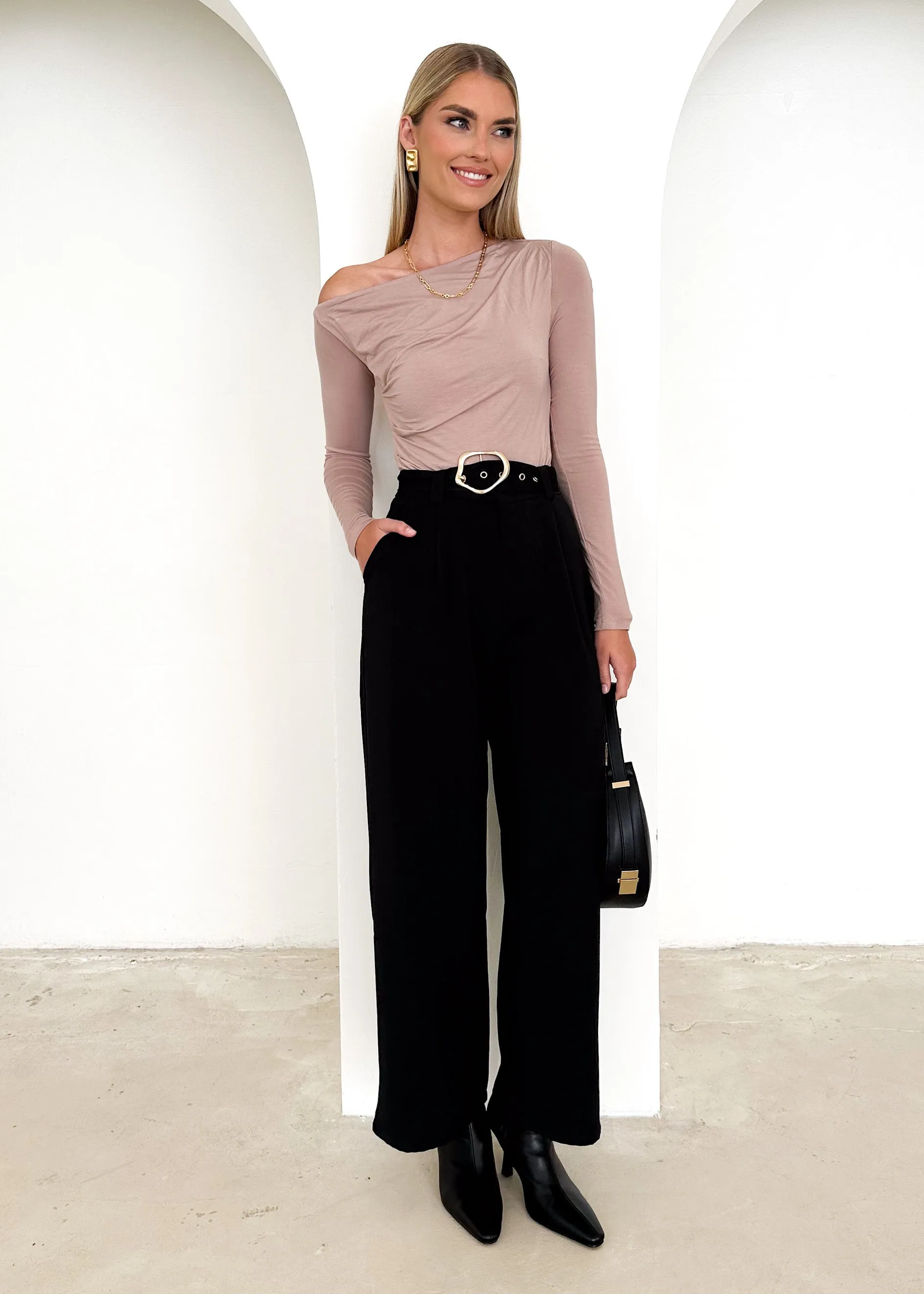 Kaira Top - Beige sold by Gingham & Heels product image thumbnail 3