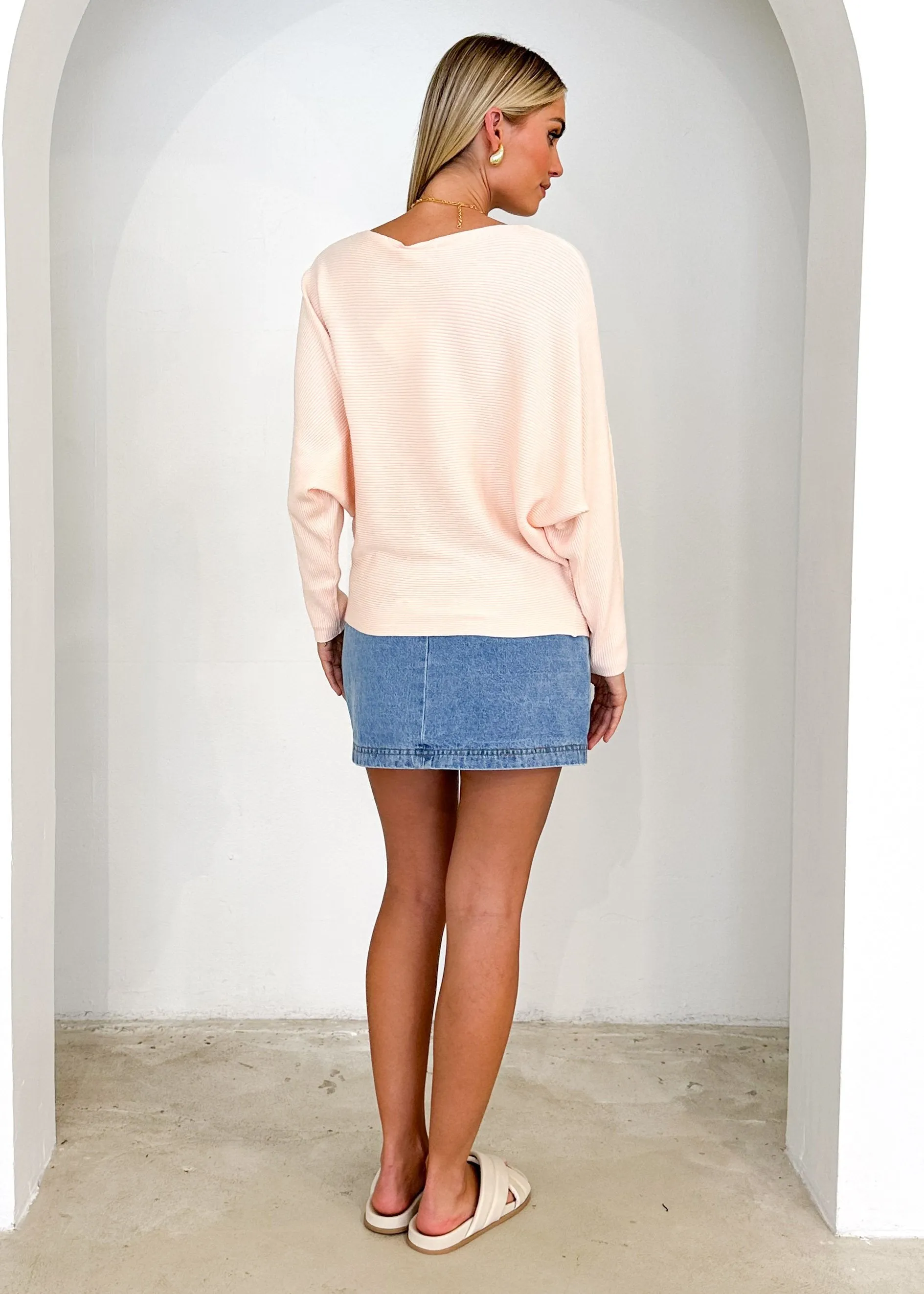 Henroe Sweater - Blush sold by Gingham & Heels product image thumbnail 5