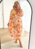 Natasha Midi Dress - Autumn Willow sold by Gingham & Heels