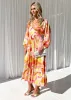 Natasha Midi Dress - Autumn Willow sold by Gingham & Heels